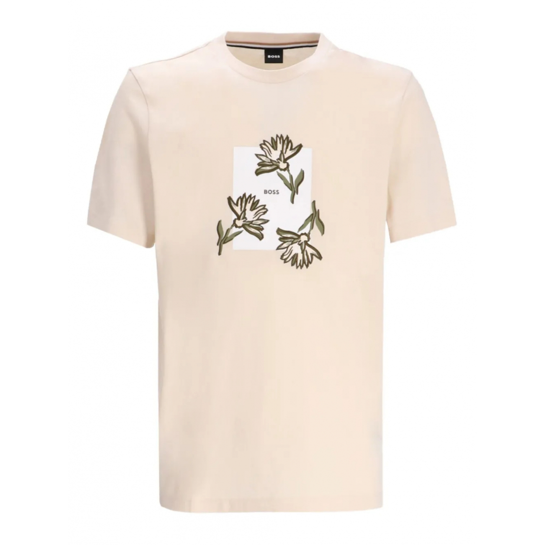 Men's 'Floral-Artwork' T-Shirt