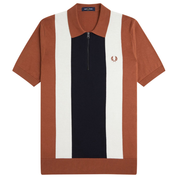 Chemise 'Vertical Stripe Neck' pour Hommes