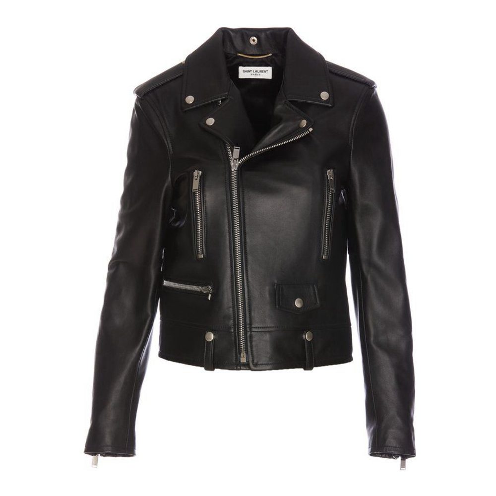 'Motorcycle' Lederjacke für Damen