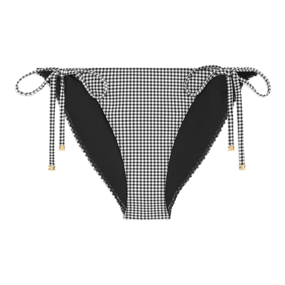 Women's 'Triomphe In Vichy Jersey' Bikini Bottom