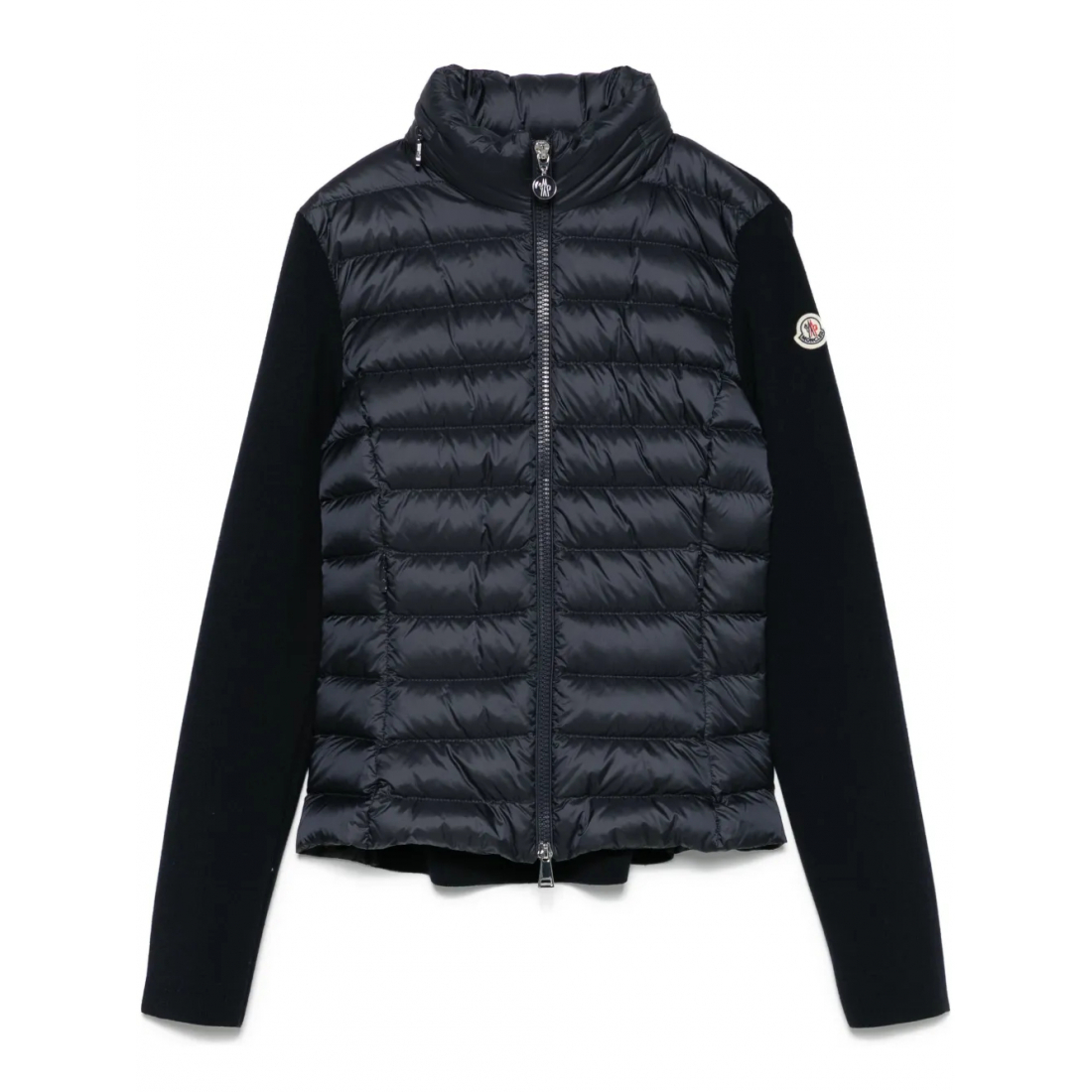 Women's 'Padded Zip-Up' Cardigan