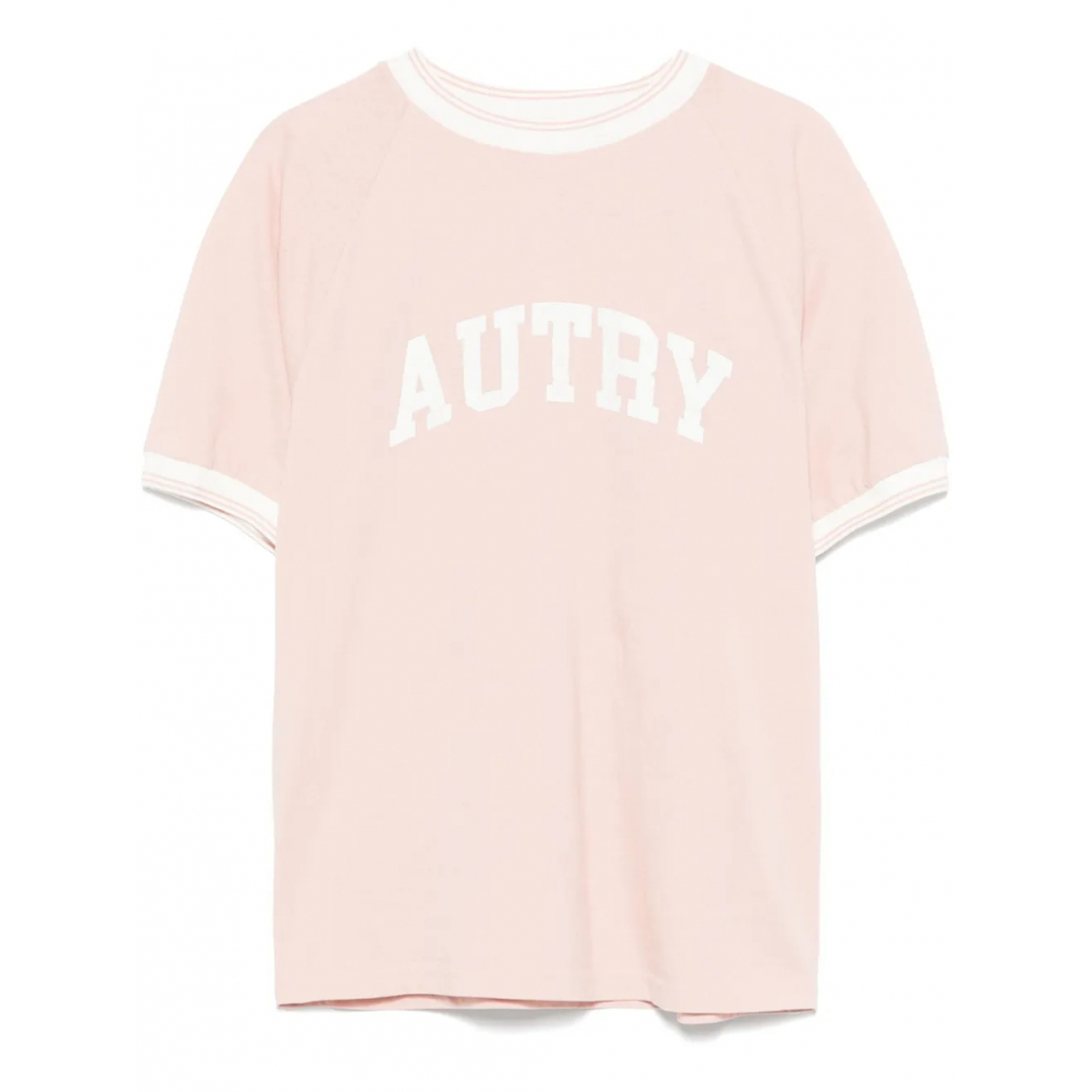 'Logo-Print' T-Shirt für Damen