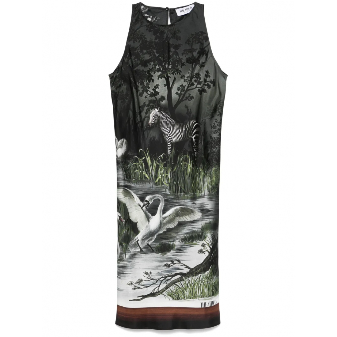 Robe mini 'Smoke Night-Print' pour Femmes