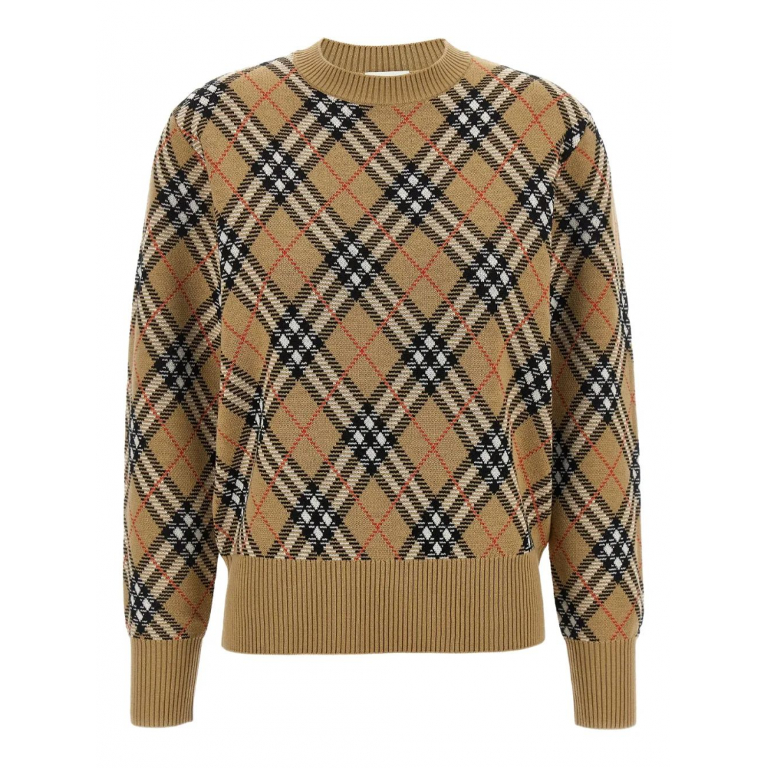 Pull 'Check-Pattern' pour Femmes