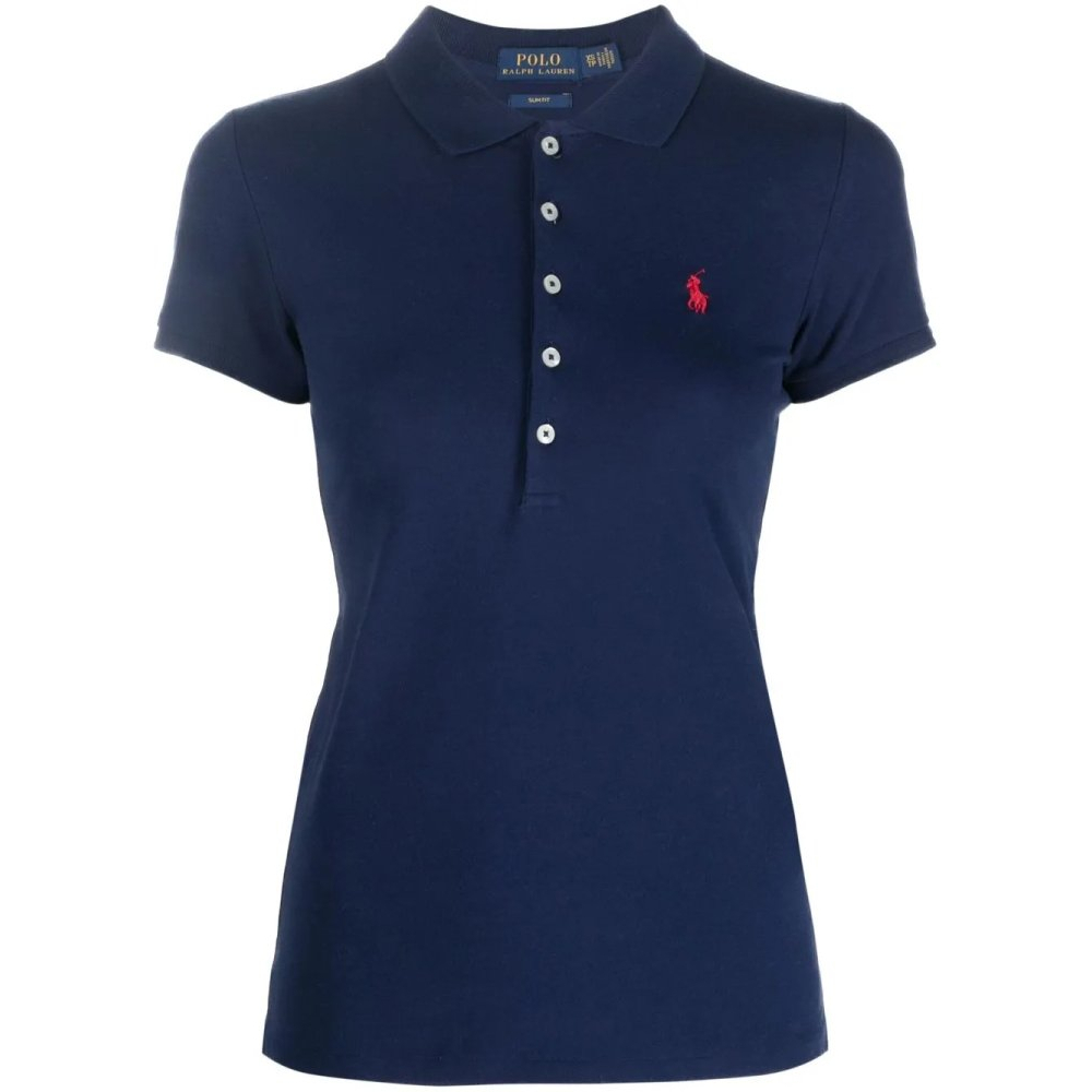 Polo 'Julie Logo-Embroidered' pour Femmes