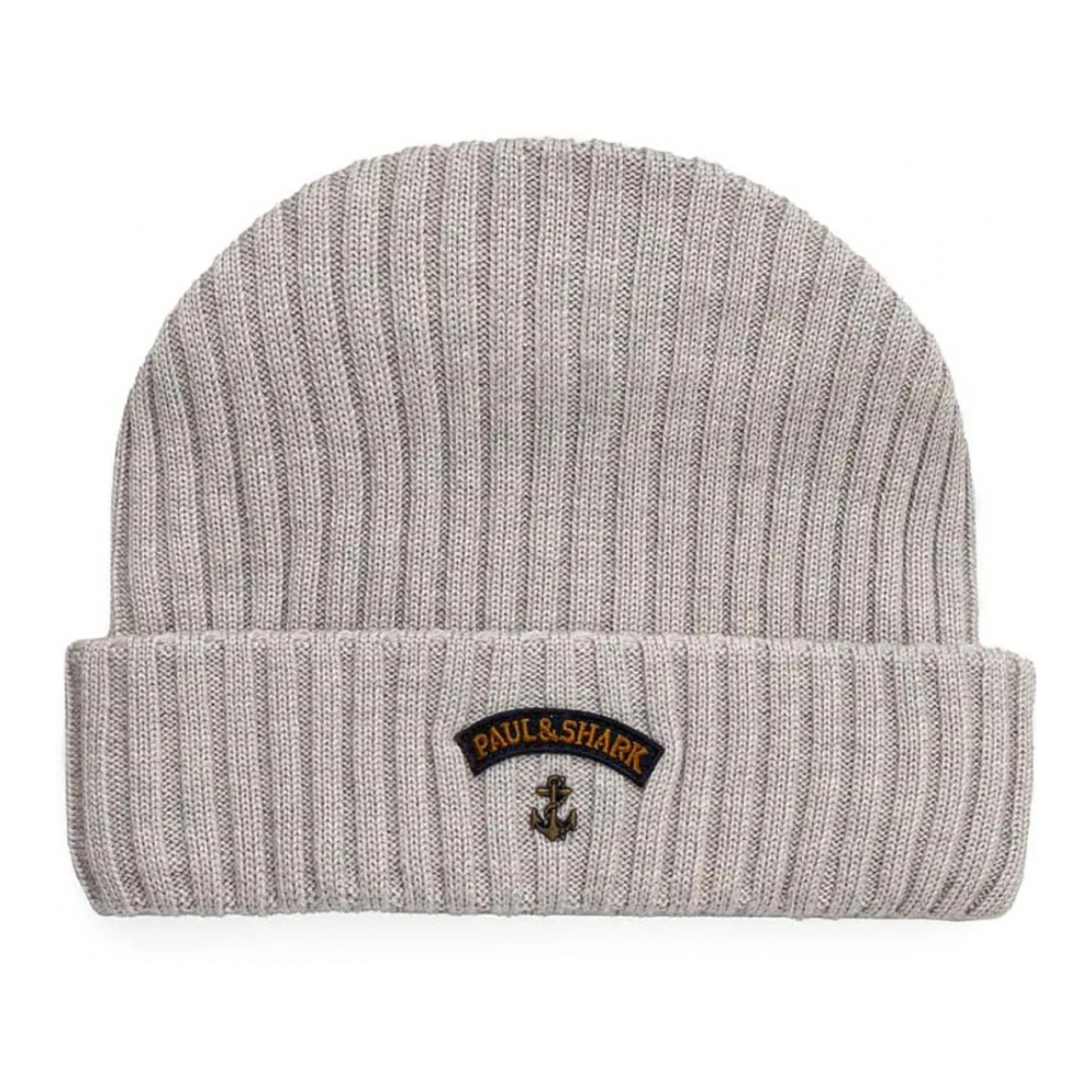 Bonnet 'Logo-Appliqué Beanie' pour Hommes