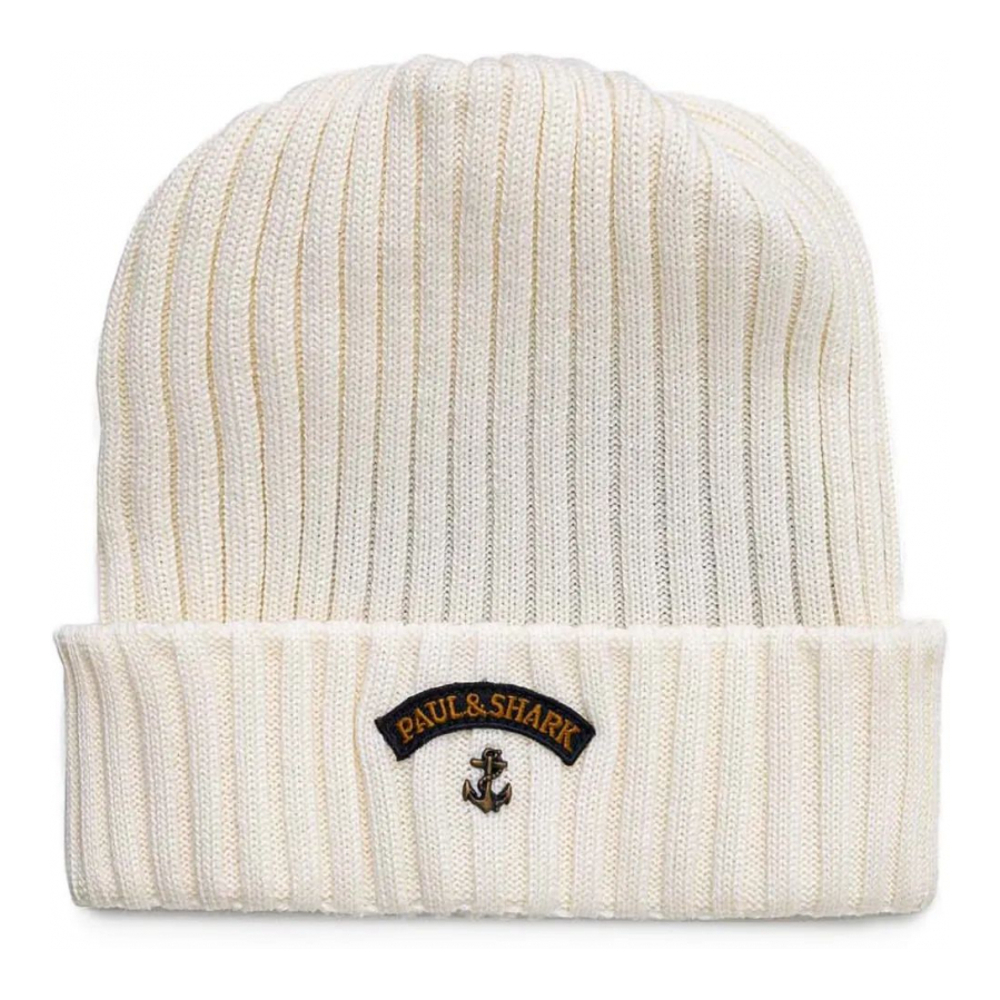 Bonnet 'Logo-Appliqué Beanie' pour Hommes