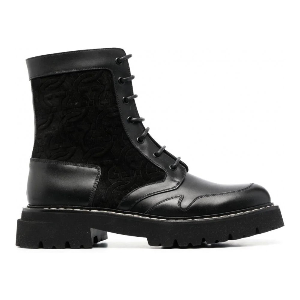 Bottes 'Panelled Lace-Up' pour Hommes