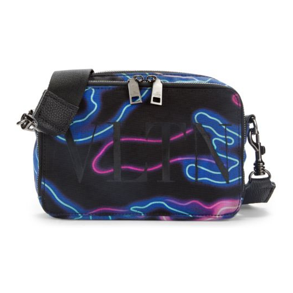 Men's 'Neon Camo' Crossbody Bag