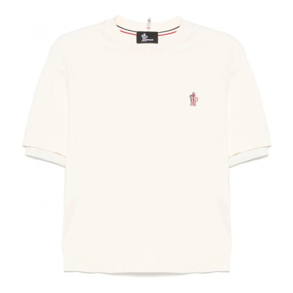 T-shirt 'Logo-Patch' pour Femmes