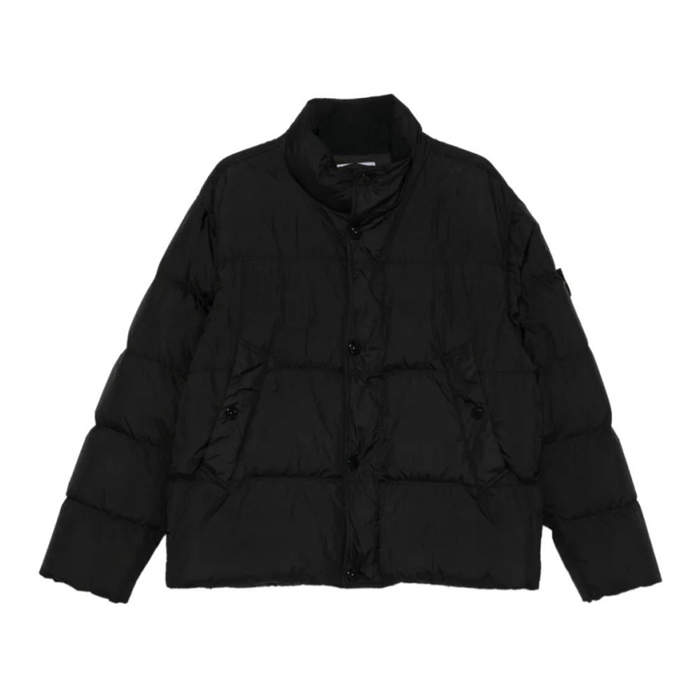 Men's 'Stand-Collar' Padded Jacket