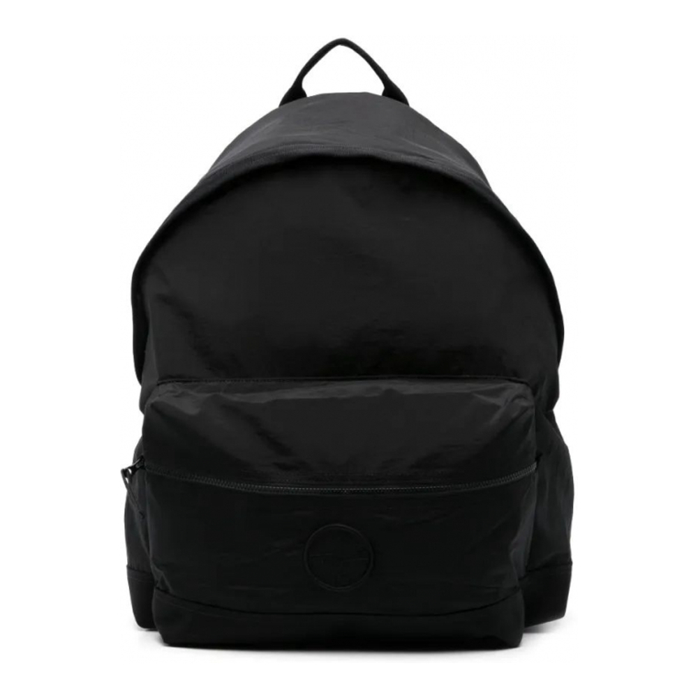 Men's 'Compass-Motif' Backpack