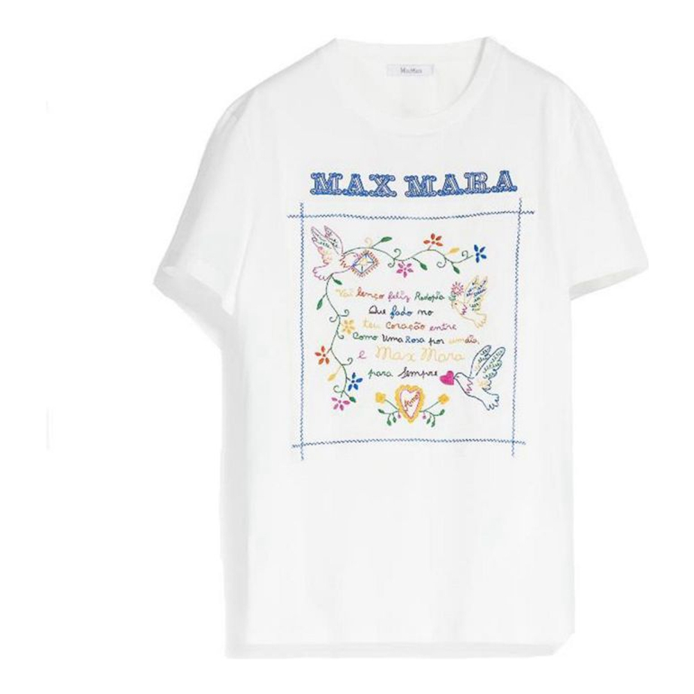 T-shirt 'Embroidered' pour Femmes