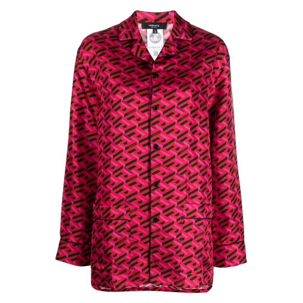 Chemise de pyjama 'Logo-Print' pour Femmes