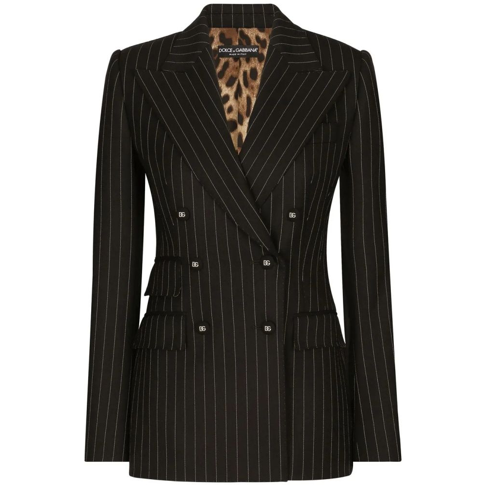 Veste 'Striped Double-Breasted' pour Femmes