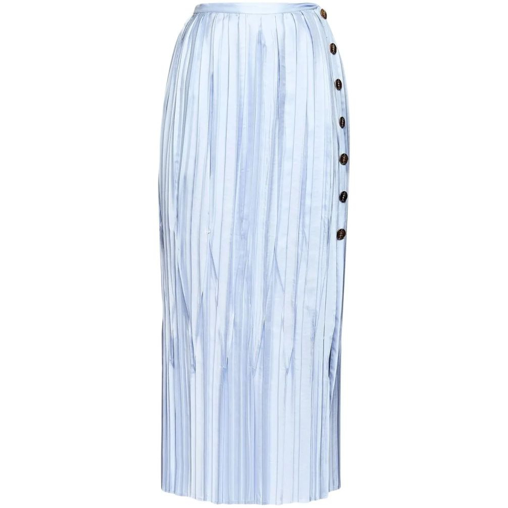 Jupe Midi 'Pleated' pour Femmes