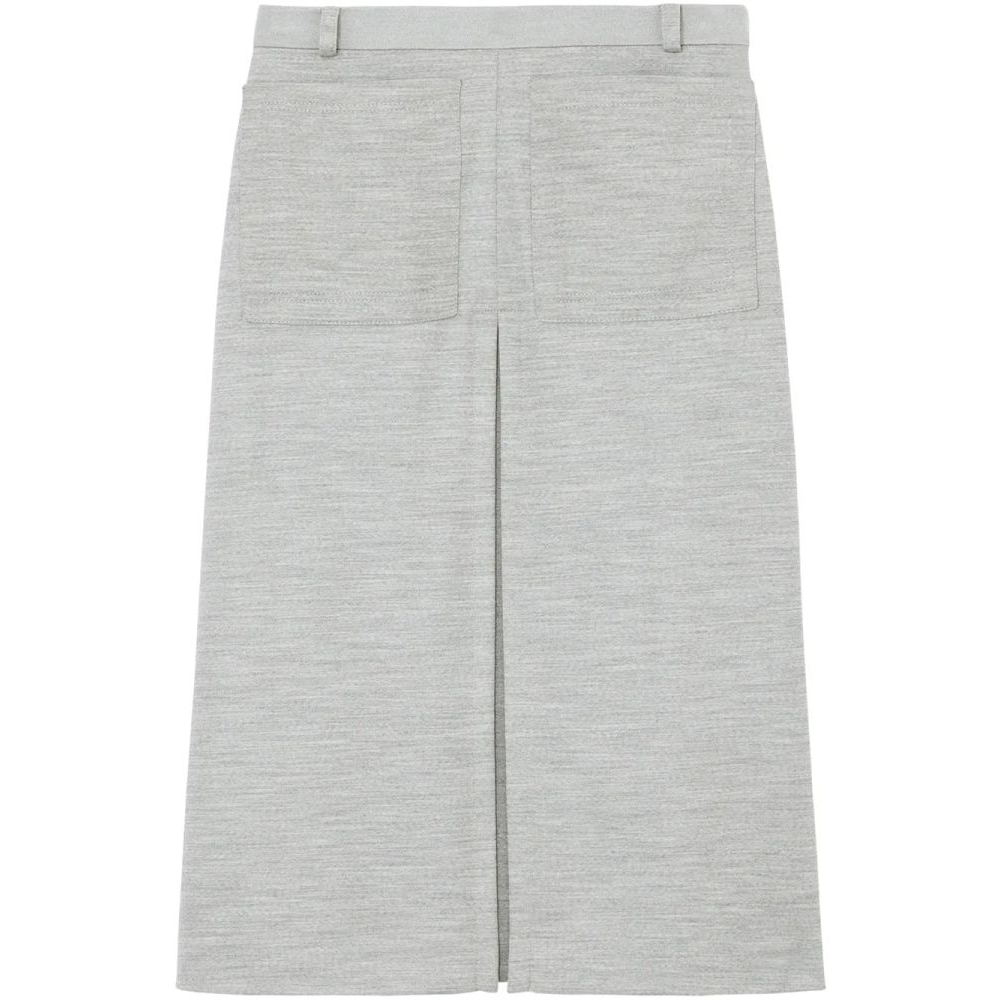 Jupe Midi 'Box Pleat' pour Femmes