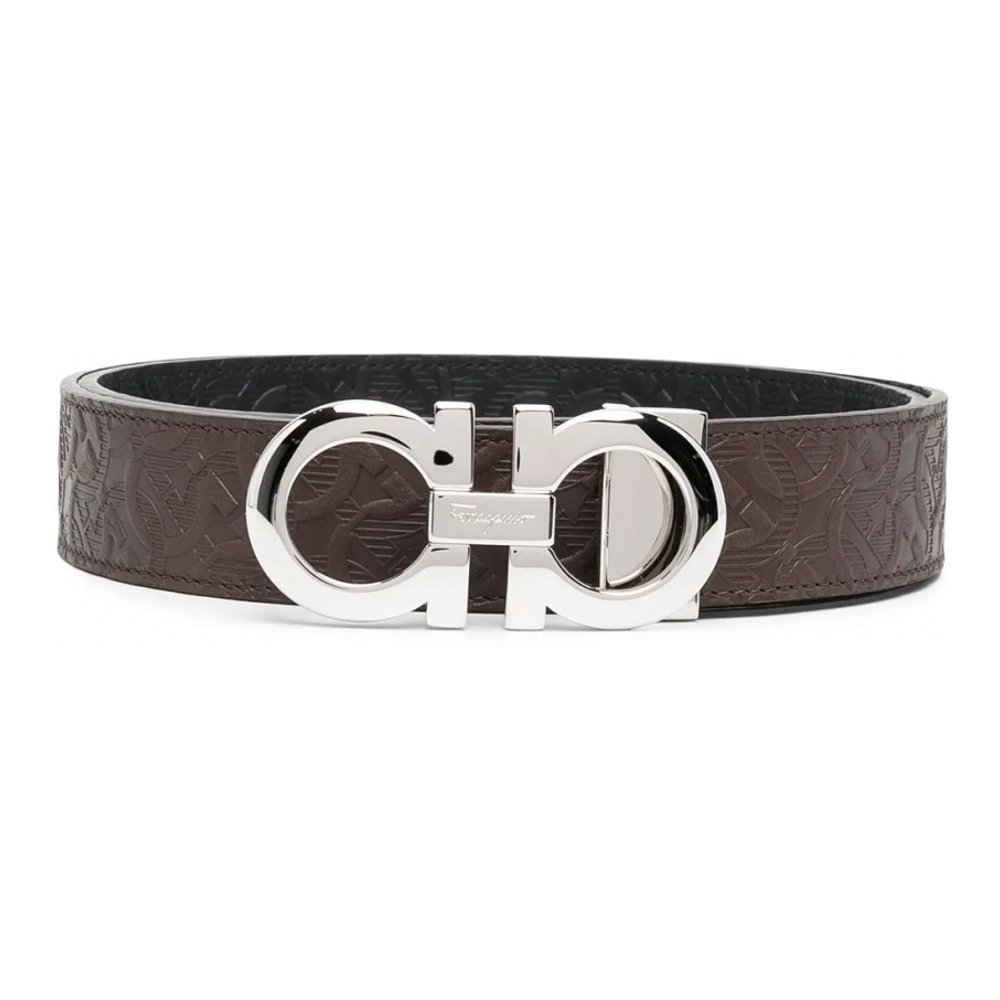 'Logo-Plaque' Gürtel für Herren