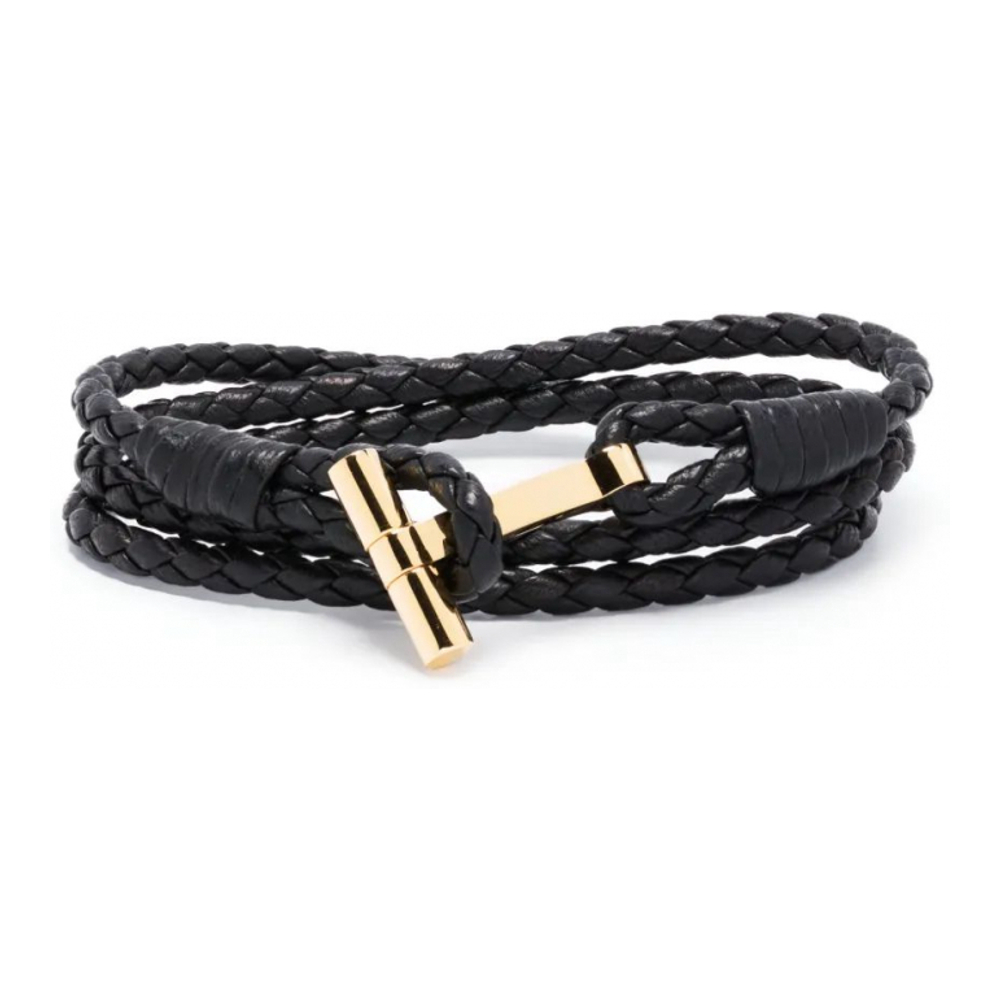 'T-Logo Braided' Armband für Herren
