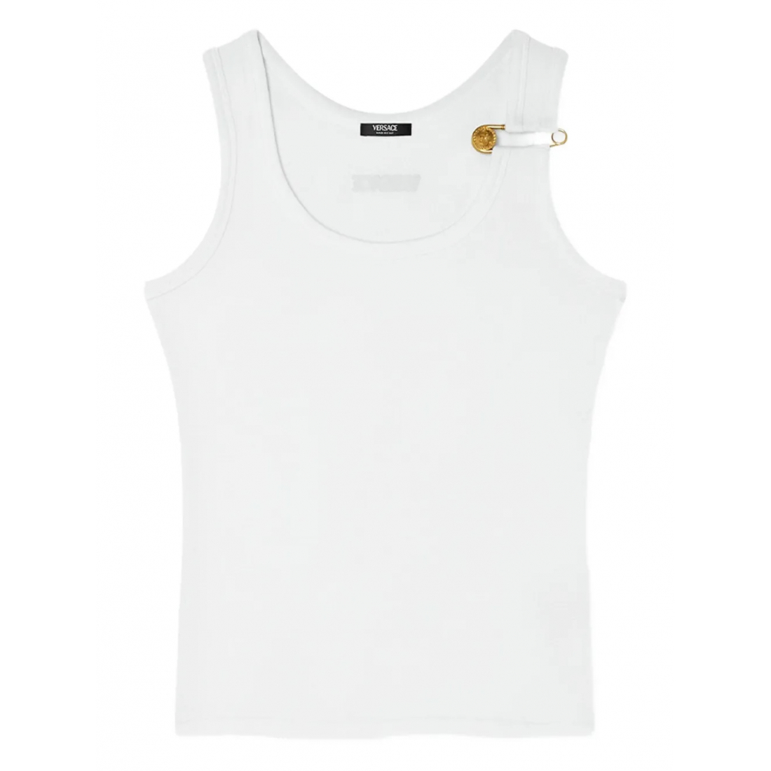 Débardeur 'Safety Pin Ribbed' pour Femmes