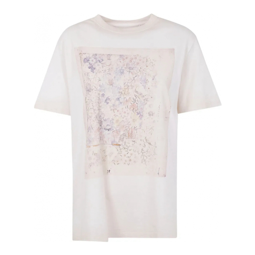 Women's 'Floral-Print' T-Shirt