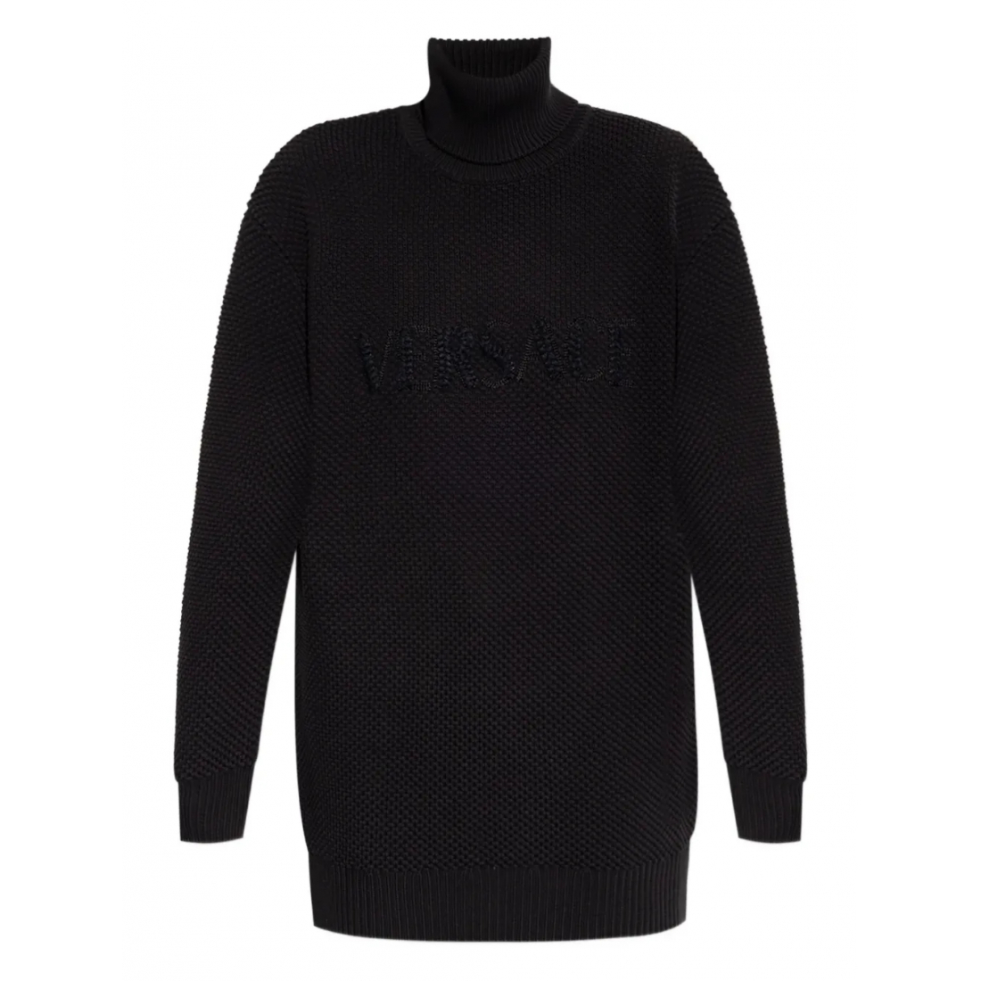 Pull 'Textured High-Neck' pour Femmes