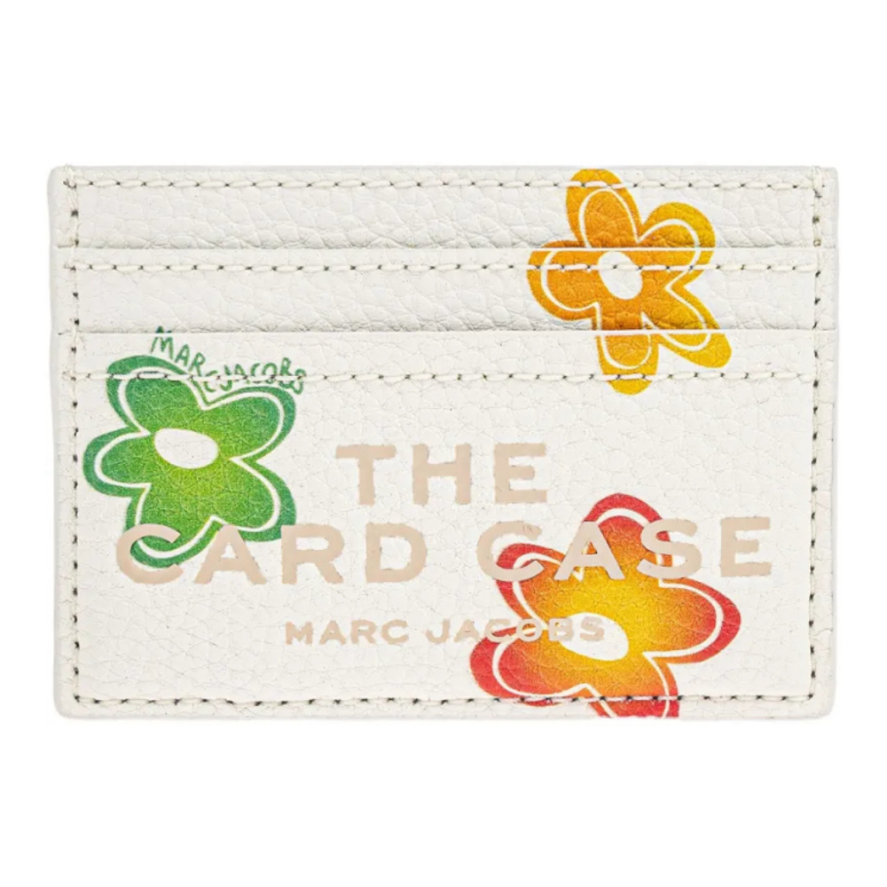 Women's 'The Wild Daisy Flower-Print' Card Holder
