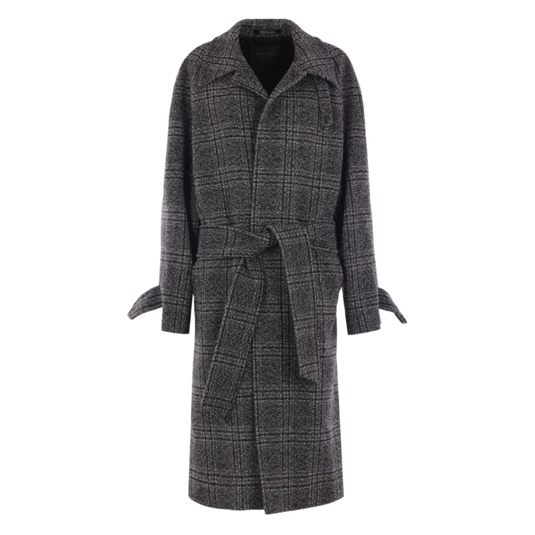 Manteau 'Belted Check' pour Femmes