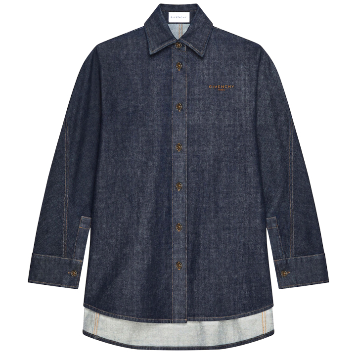 'Cocoon' Denim-Hemd für Damen