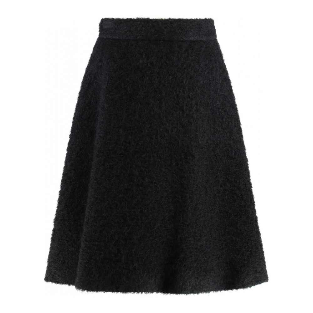 Jupe Midi 'Knitted' pour Femmes