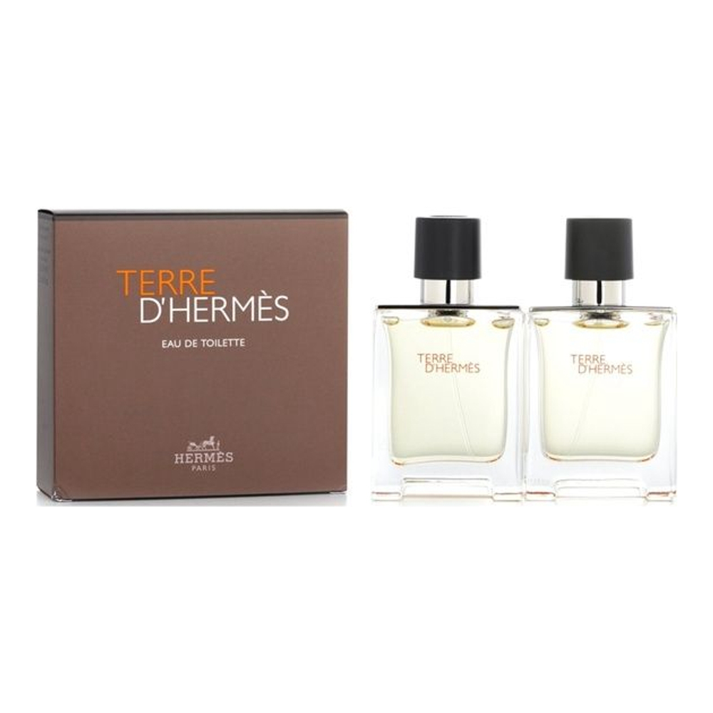 'Terre d'Hermès' Eau De Toilette - 50 ml, 2 Pieces