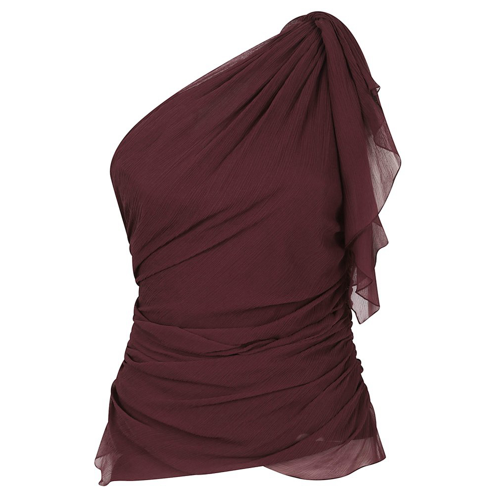 Haut à une épaule 'Draped' pour Femmes