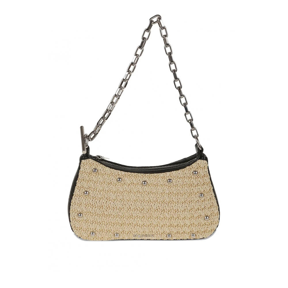 'Stud-Embellished' Schultertasche für Damen