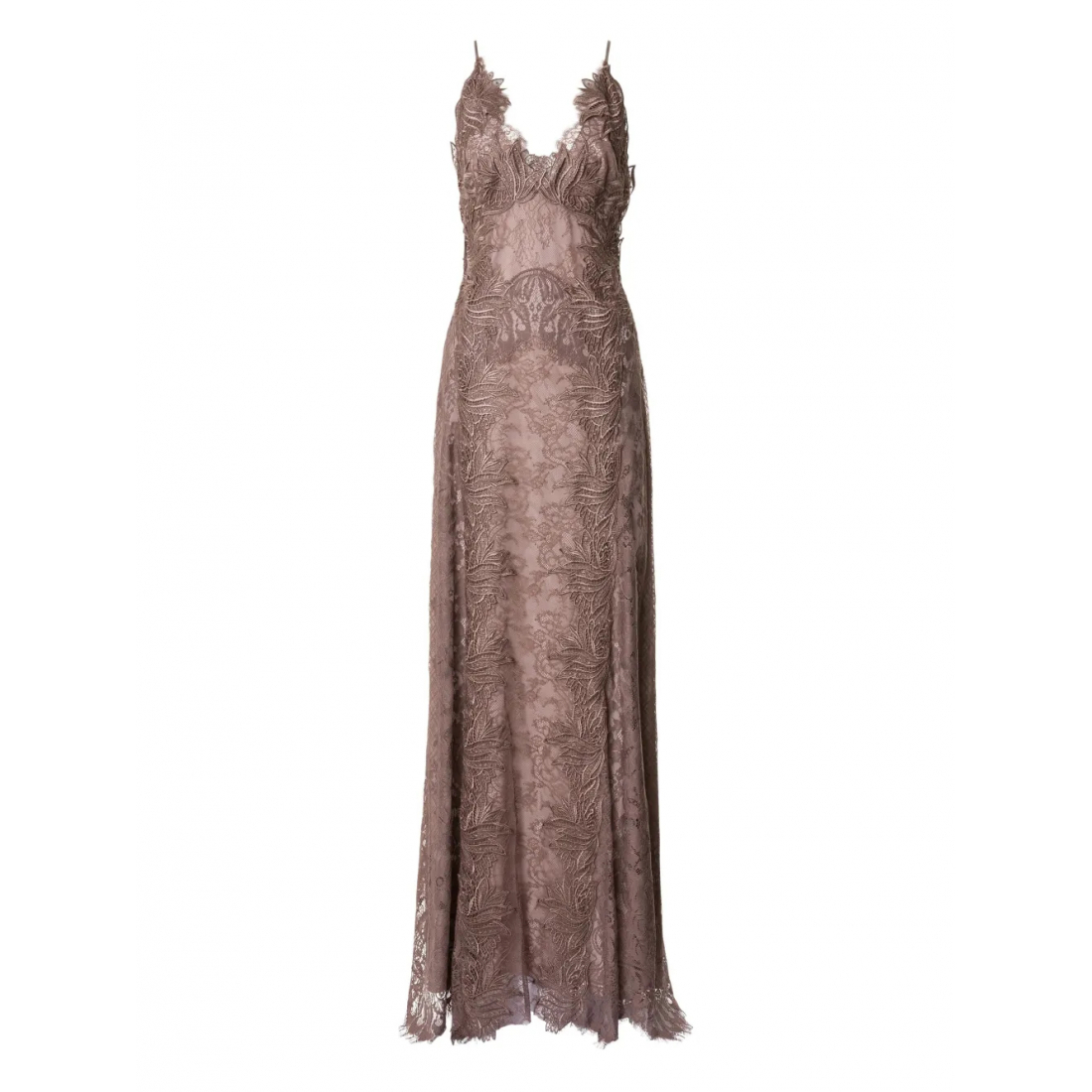 Robe maxi 'Lace-Embroidered' pour Femmes