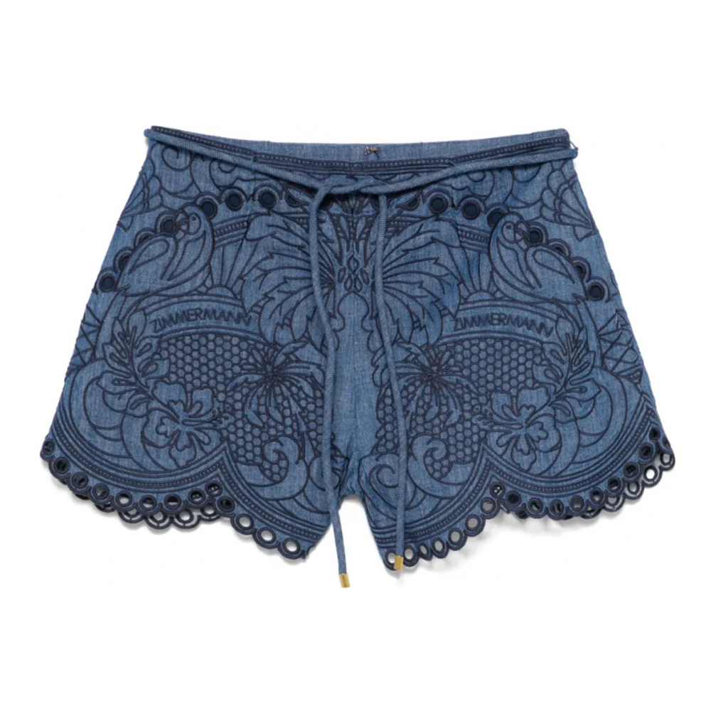 Short 'Embroidered' pour Femmes