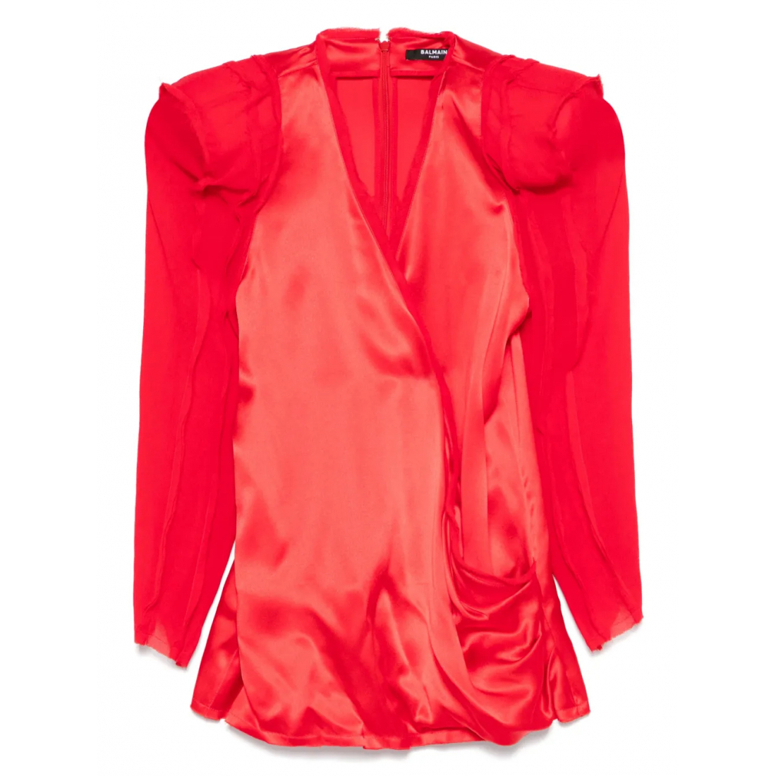 Blouse à manches longues 'Shoulder-Pad' pour Femmes