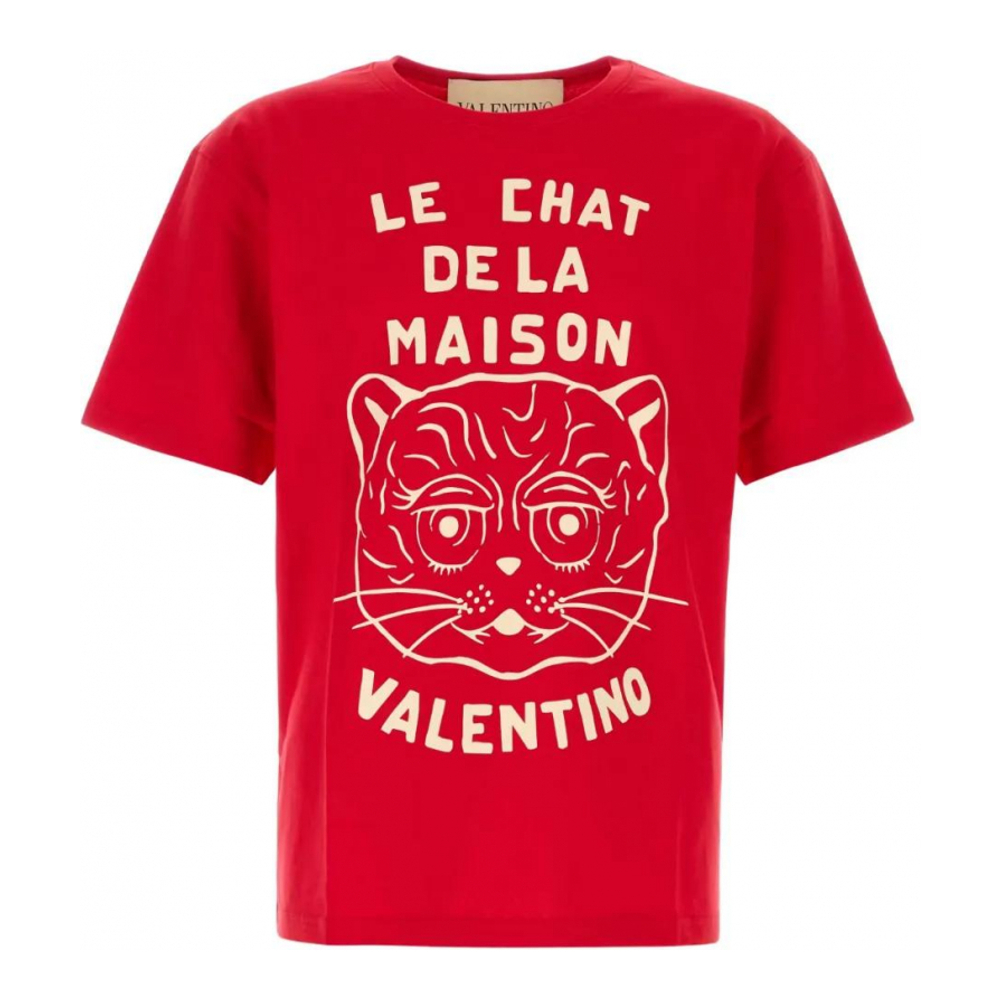 T-shirt 'Chat De La Maison-print' pour Hommes