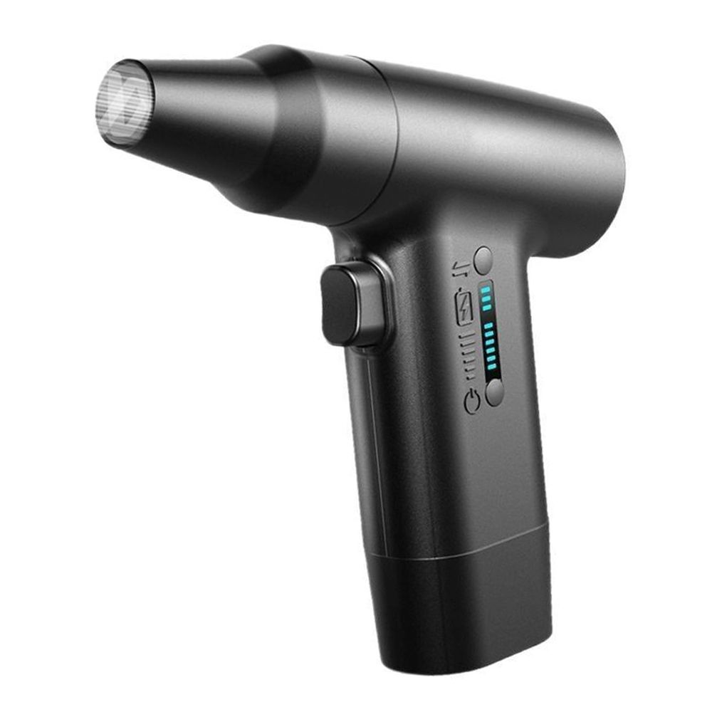 Mini Turbo Air Blower 110,000 RPM – Powerful and Compact - Black