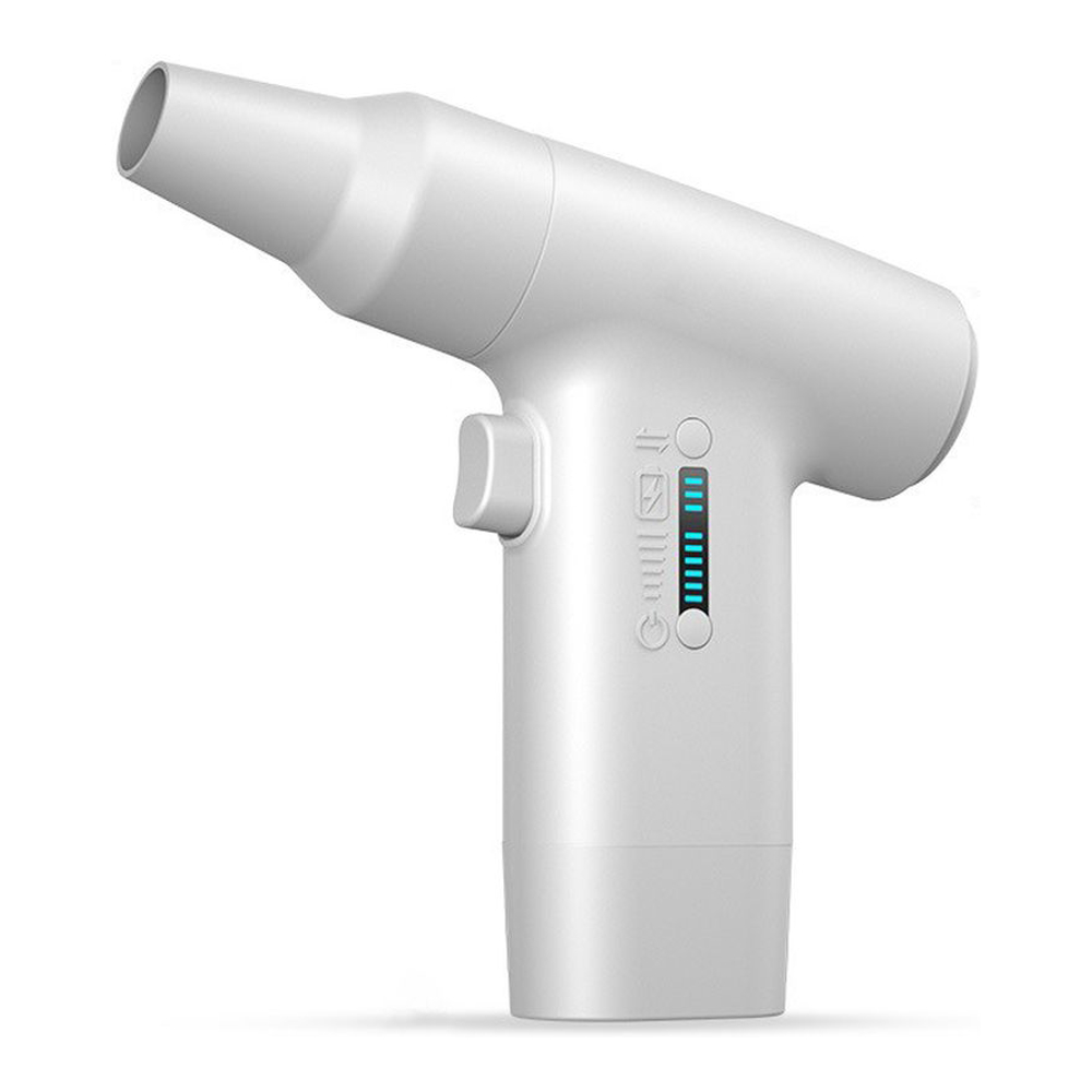 Mini Turbo Air Blower 110,000 RPM – Powerful and Compact - White