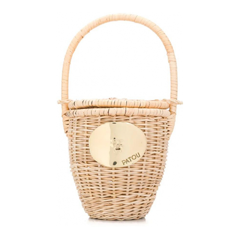 Sac seau 'Wicker' pour Femmes