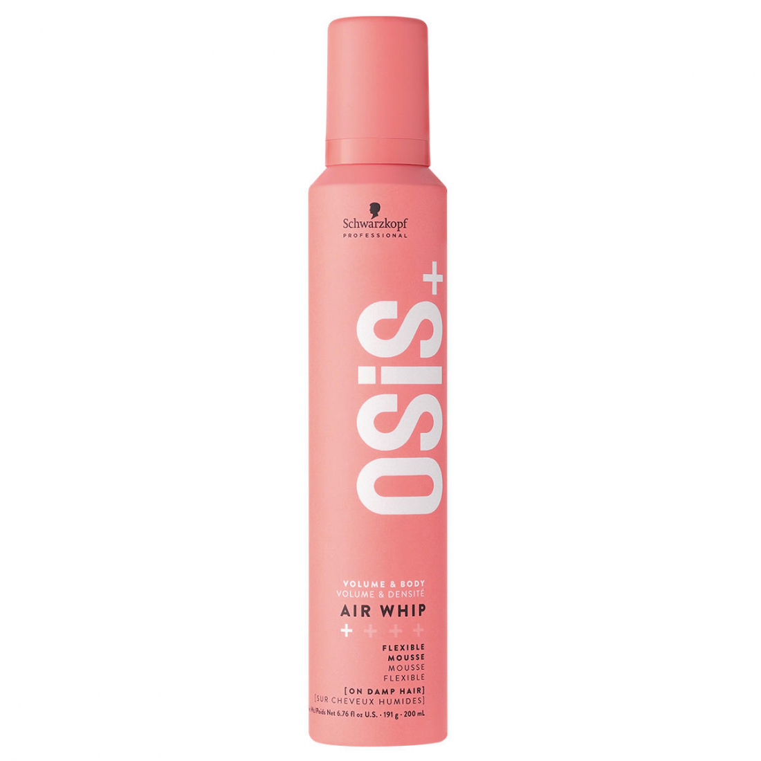 Mousse pour cheveux 'OSiS+ Volume & Body Air Whip' - 200 ml