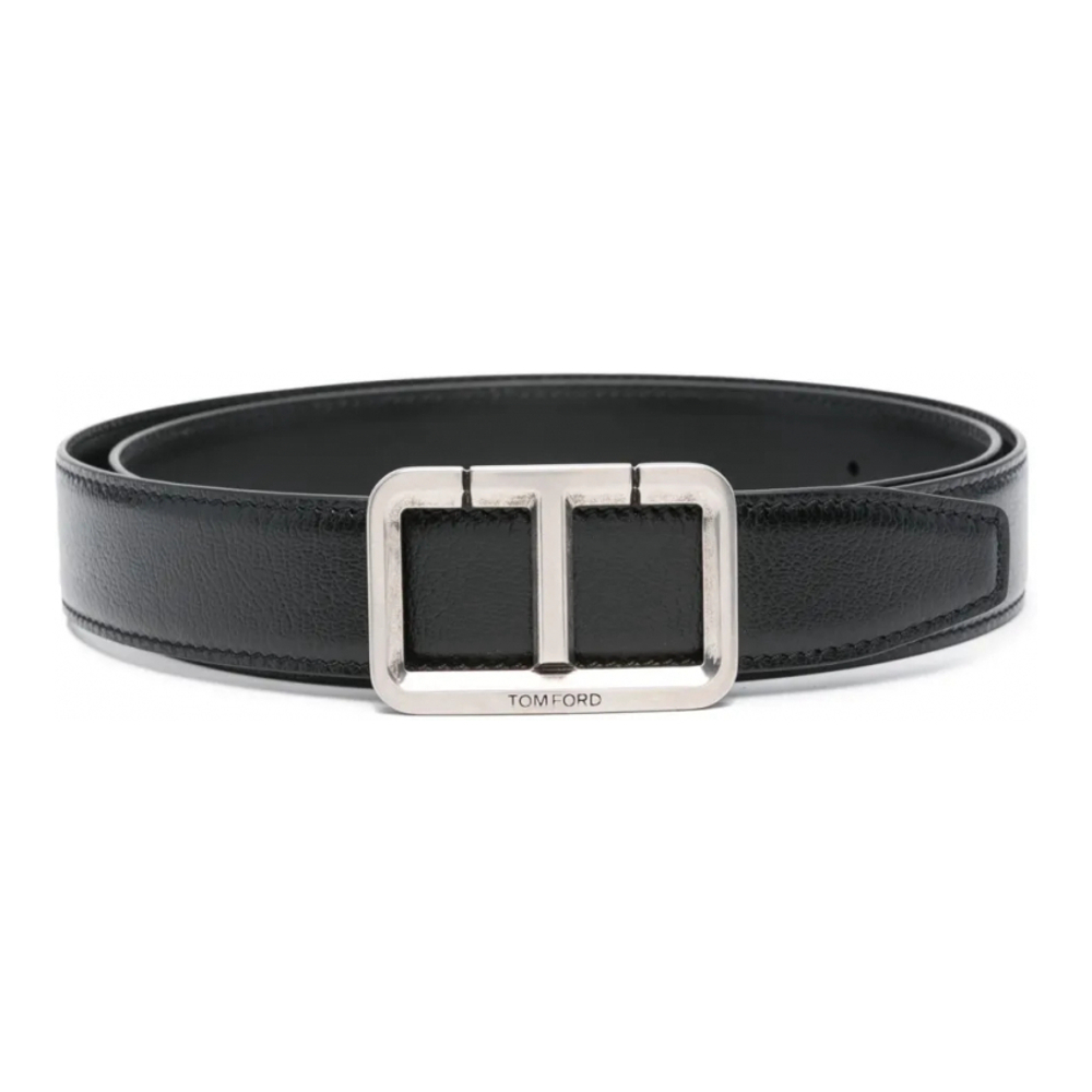 Ceinture 'Logo-Buckle' pour Hommes