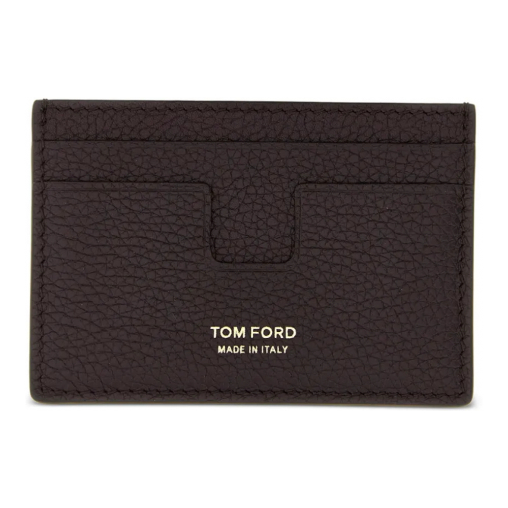 Men's 'Embossed-Logo' Card Holder