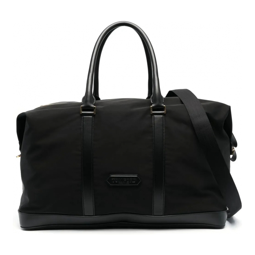 Men's 'Logo-Patch' Duffle Bag