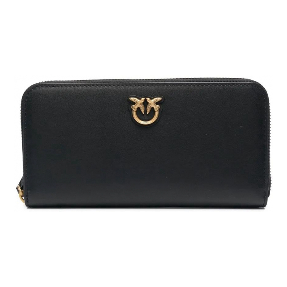 Women's 'Logo-Plaque' Wallet