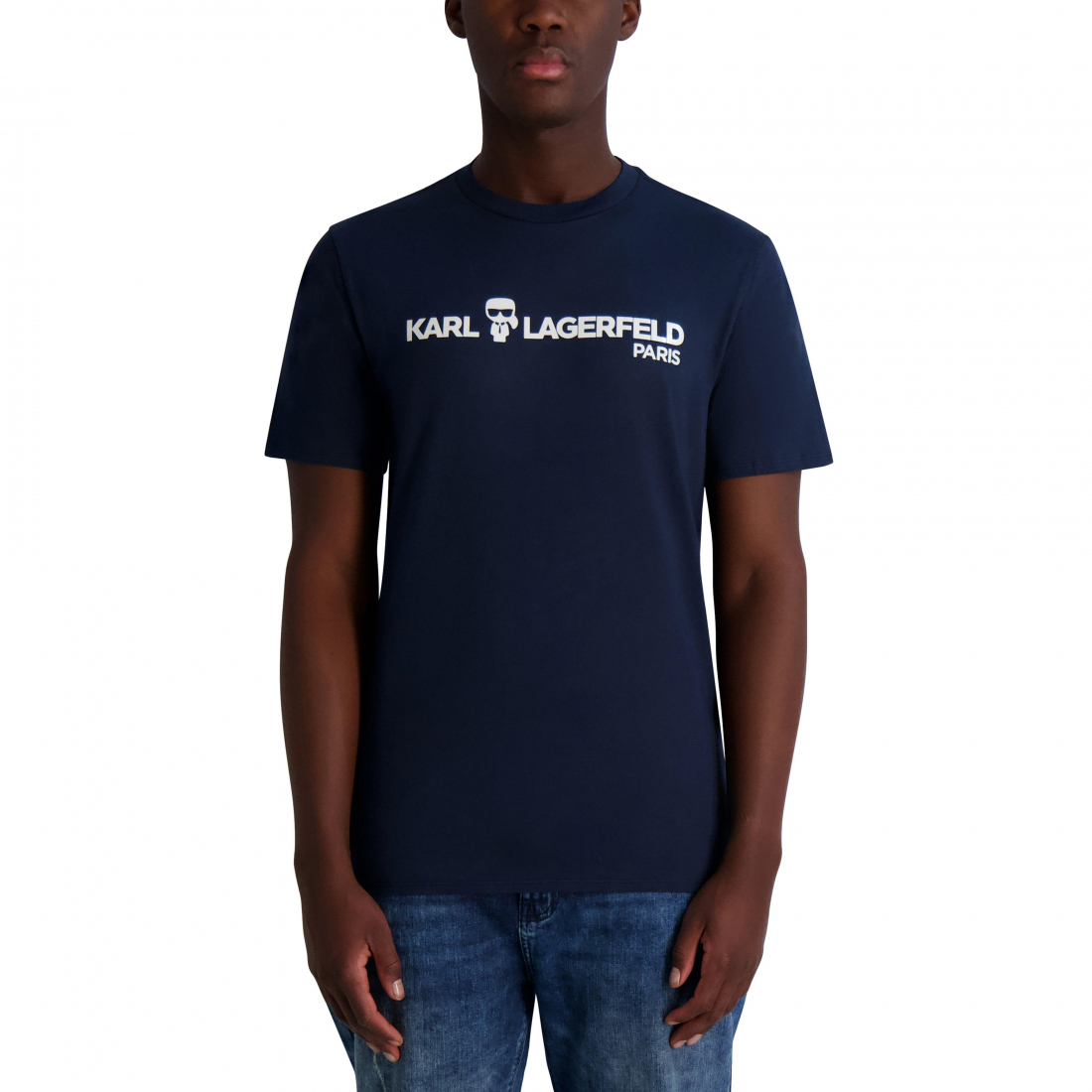 T-shirt 'Logo Mini Karl Head' pour Hommes