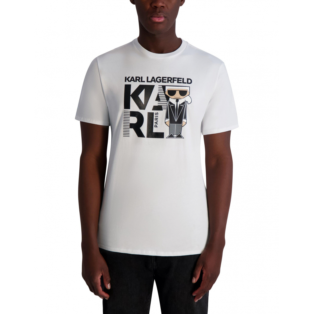 T-shirt 'Kocktail Karl Logo' pour Hommes