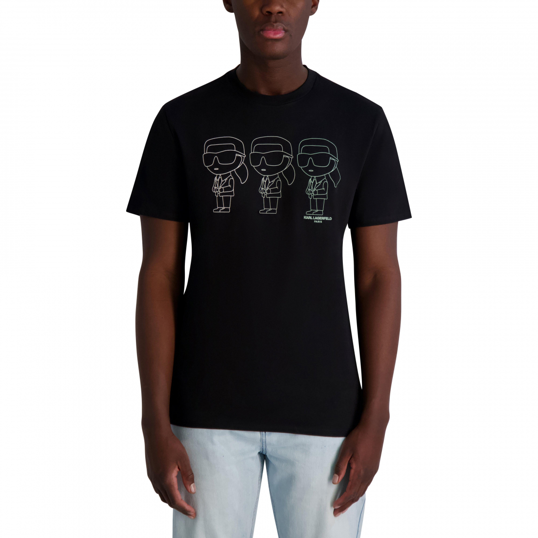 T-shirt 'Multiple Karl Character' pour Hommes