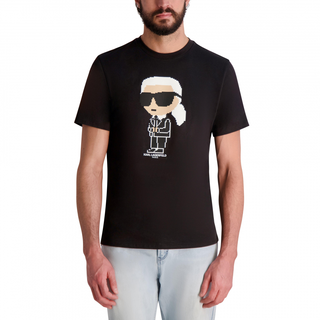 T-shirt 'Pixelated Karl Character' pour Hommes