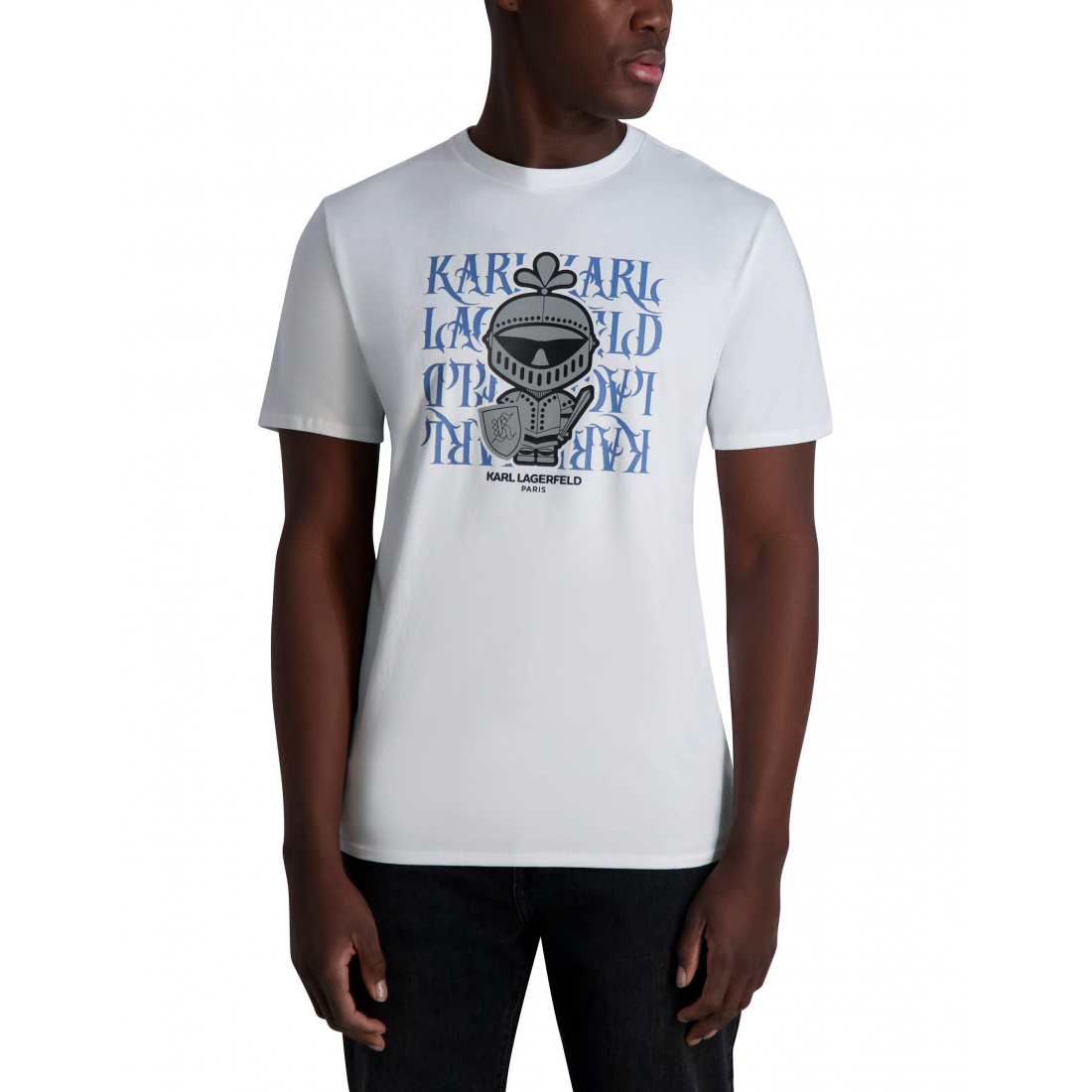 T-shirt 'Gothic Logo Karl' pour Hommes